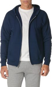 Sudadera con capucha de algodón con cremallera, sudadera informal de invierno para hombre, chaqueta de lana cómoda - Product Image 2