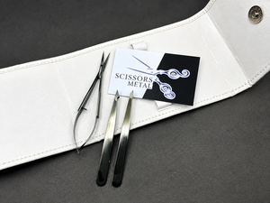 Pinzas para Cejas de Acero Inoxidable con Punta Puntiaguda, Ligeras, Modernas, Herramienta de Belleza para Salón, Logotipo Personalizado, Empaque de Belleza Academy - Product Image 1
