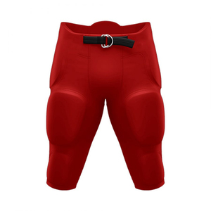 Men <b>Padded</b> American Football Pants Belt Closure Breathable Athletic Practice Game Performance Sportswear Adult Wear manufacture - Product Image 3
