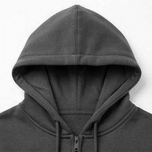 Sweat-shirt zippé pour homme en molleton bouclette français, coupe classique, grammage lourd 400g, anti-boulochage, couleur unie, style urbain, design gratuit - Product Image 3