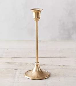 Brass <b>Square</b> Eco-Friendly Reusable Heat Resistant Pillar <b>Candle</b> Holder for Christmas Home Decoration - Product Image 2
