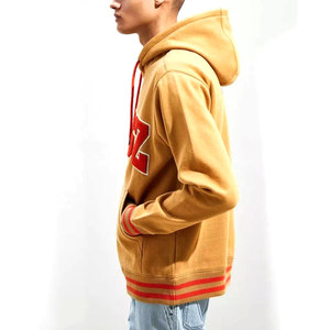 Sudadera con capucha completa con cremallera, suministro directo de fábrica, sudadera con capucha completa con cremallera, de algodón mezclado, con estampado abombado y bordado, talla grande, premium - Product Image 3