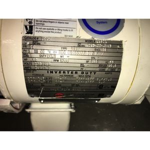 Motor de servicio inversor 6592A de US Electrical Motors - Equipos y piezas de semiconductores de confianza con legado global - Product Image 1