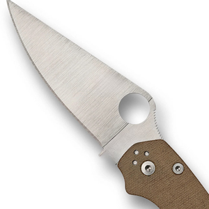 Cuchillos Plegables de Alta Calidad con Mango Texturizado Marrón, Hoja Afilada de Acero Inoxidable, Orificio para el Pulgar y Clip Metálico para Bolsillo - Product Image 4