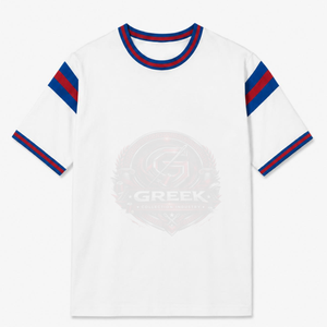 เสื้อยืดพรีเมียมผู้ชายทรงโอเวอร์ไซส์ แขนสั้น ผ้าฝ้ายนุ่ม แห้งเร็ว ระบายอากาศดี ลายปัก คอกลม สวมใส่สบายทุกวัน รับผลิตแบบ OEM - Product Image 2