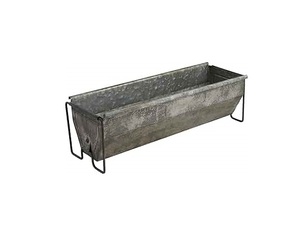 Attractive Farmhouse Galvanized <b>Planter</b> <b>Box</b> for Indoor Decorative Plants and Elegant Balcony Gardening Use - Product Image 1