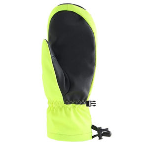 Gants de ski imperméables de qualité supérieure pour le snowboard, en cuir, design à doigts séparés, fermeture auto-agrippante, coupe ample pour homme, thermiques - Product Image 3