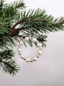 Luxury Metal Leaf <b>Wreath</b> Round Christmas Decor Handicraft Ornament - Product Image 5