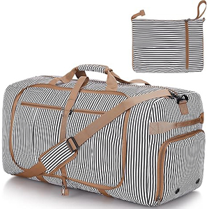 Bolsa Deportiva con Compartimento Ventilado para Zapatos, Bolsillo Impermeable, Panel de Malla Transpirable y Correa de Hombro Acolchada - Product Image 1