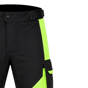 Black Neon <b>Green</b> Motorbike Pants for Men Motorcycle Protective Riding Trousers Durable Biker Gear Racing Adventure Outdoor We - Product Image 5