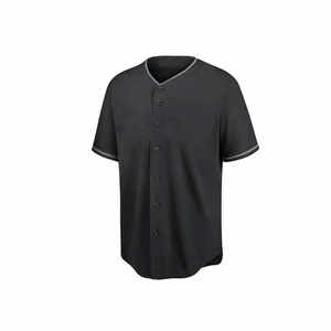 Uniforme de Béisbol de Poliéster Grueso de Alta Calidad al por Mayor, Personalización Completa con Botones, Secado Rápido, Antibacteriano - Product Image 3