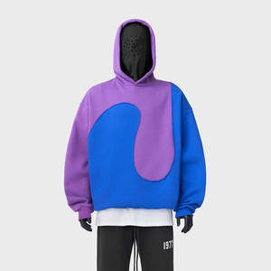 เสื้อฮู้ดดี้ผู้ชายไซส์ใหญ่ ผ้าฝ้ายฟลีซ 100% สีเทา ผลิตจากโรงงานโดยตรง แบบเรียบ พิมพ์ลายซิลค์สกรีน ทนทาน - Product Image 3