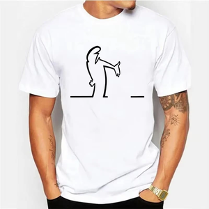 T-shirts d'été formels en maille polyester/coton pour hommes et femmes, coupe ample, confortables, qualité supérieure - Product Image 1