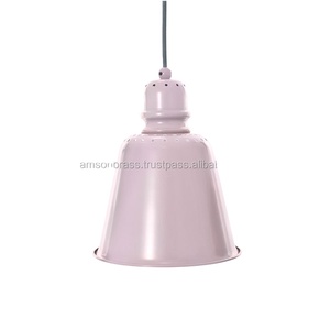 Indoor Lighting <b>Silver</b> <b>Lamp</b> Holder for Home Hallway Decoration Aluminum Hanging Pendant Light for Showroom Decoration - Product Image 5