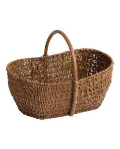 Cestas de Mimbre Semicirculares Multifuncionales y Ecológicas, Cesta de Mimbre Tejida a Mano Hecha en India, Precio Económico al por Mayor - Product Image 1