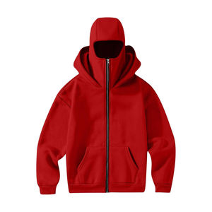 Sweat à capuche Ninja pour homme en molleton léger, respirant et écologique, en tissu laine/viscose réglable, haute qualité - Product Image 1