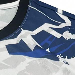 Maillots de football unisexes personnalisés en polyester 100 % à séchage rapide, à manches courtes, avec nom et numéro de joueur sublimés, pour les tournois (vente en gros) - Product Image 4