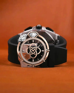 Reloj de Lujo para Hombre con Diamantes Moissanite, Completamente Adornado con Piedras VVS, Reloj de Pulsera - Product Image 4