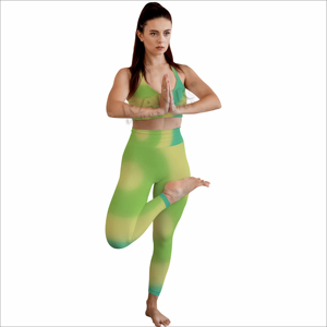 Conjunto de Yoga para Mujer, Elegante Conjunto Deportivo de Dos Piezas con Tecnología de Absorción de Humedad, Traje Atlético Ligero - Product Image 2