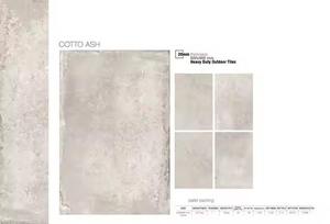 20mm Thick Cotto Ash Porcelain Outdoor Pavers 600x600mm 600x900mm R11 Heavy Duty Industrial Paving - Product Image 5