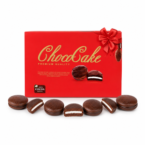 Qualité supérieure, best-seller, fabricant vietnamien, prix d'usine, tarte au chocolat emballée en boîte de 12 paquets. - Product Image 3
