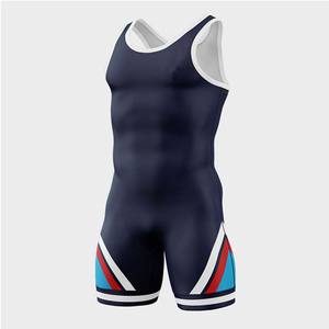 Combinaison de lutte sportive fabriquée en usine, confortable, une pièce, sublimée, de haute qualité, avec logo personnalisé - Product Image 5