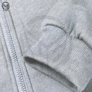 Sweat à capuche zippé pour homme, coupe oversize, en molleton bouclette épais, coupe épaules tombantes, coupe-vent, écologique, haute qualité, hiver - Product Image 4