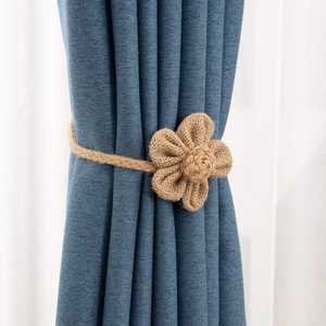 Wholesale Jute Curtain <b>Tiebacks</b> Manufacturer – Eco Friendly Handmade Curtain Holders with Custom Design and OEM Service - Product Image 4