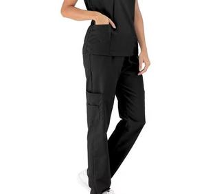 Tenues médicales blanches personnalisées pour hommes et femmes – Ensemble de blouses et pantalons d'infirmiers - Product Image 5