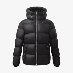 Veste d'hiver matelassée pour homme, à capuche, en duvet, avec fermeture éclair, style streetwear - Product Image 3