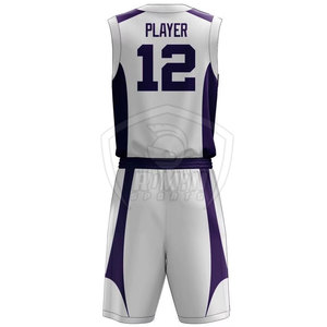 Uniforme de basket-ball personnalisé, couleur au choix, léger, respirant, vêtements de sport pour la vente en ligne - Product Image 3