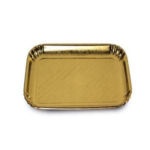 Bandeja de servicio de cobre de forma cuadrada, diseño elegante, bandeja de servicio de comida de lujo de alta venta, bandeja de servicio de cobre hecha a mano al por mayor - Product Image 4
