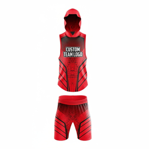 Uniforme de football 7v7 de qualité supérieure, respirant, 100% polyester, design personnalisé, impression par sublimation, vêtements de sport OEM, ensemble d'uniformes 7v7 - Product Image 4