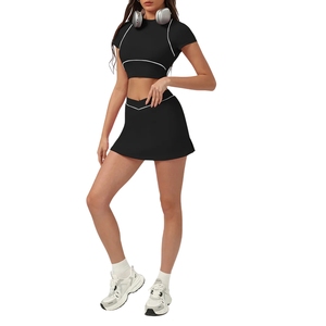 Camiseta Deportiva Aoyema de Nuevo Diseño, Transpirable, de Secado Rápido, Elástica en Cuatro Direcciones, Ajustada, para Mujer, para Correr, Entrenar y Hacer Ejercicio en Verano, en Varios Colores - Product Image 6