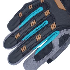 Gants de travail de sécurité pour mécaniciens Tpr, gants de protection pour la construction - Product Image 2