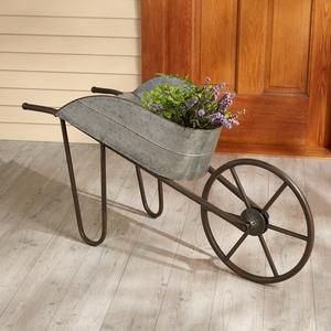 Farm Garden Galvanized Metal <b>Planter</b> <b>For</b> <b>Vegetable</b> Herbs Flowers Nursery Backyard Patio Balcony Outdoor Growing - Product Image 3