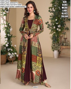 Anarkali vert Aqua Raas - Product Image 4