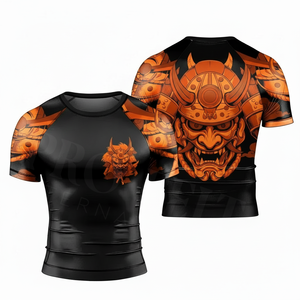 เสื้อรัดรูปออกกำลังกาย แขนสั้น ระบายอากาศ แห้งเร็ว สำหรับว่ายน้ำ ปั่นจักรยาน ชุดออกกำลังกายฤดูร้อนสำหรับผู้ชาย - Product Image 5