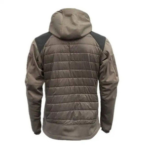 Chaqueta Softshell Transpirable con Capucha para Hombre, 100% Poliéster, Relleno de Poliéster, Grosor Estándar, Chaqueta Acolchada para Exteriores - Product Image 2