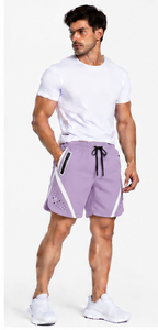 Wholesale Men's Gym <b>Shorts</b> With <b>Zipper</b> Pocket Custom Logo Quick Dry Running Workout Fitness Athletic <b>Shorts</b> Nylon Spandex Breath - Product Image 5