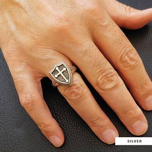 Anillo de Graduación Universitario BOJ RCJ Ring 017 Personalizado con Diamantes Plateados, Unisex, para Regalo en Fiestas y Ocasiones Especiales, Precio Bajo, Gran Venta - Product Image 5