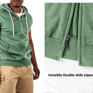 Débardeur à capuche personnalisé pour homme, séchage rapide, pour la gym et l'entraînement, avec poche, vente en gros - Product Image 5