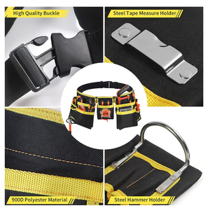 Mochila de Cuero Resistente al Agua para Herramientas con Correa Ajustable - Almacenamiento para Electricistas |   Cuero de Primera Calidad - Product Image 6
