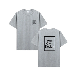 เสื้อยืดคอกลมแขนสั้นสีดำสำหรับผู้ชาย พิมพ์ลายด้านหน้าและด้านหลัง ทรงหลวม สวมใส่สบาย ผ้าฝ้าย 100% แห้งเร็ว - Product Image 4