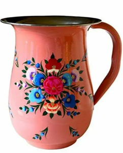 Jarra de agua con asa de acero, resistente a la temperatura, para agua, leche y jugo. - Product Image 1