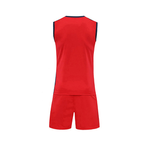 Wholesale Custom Sublimation Men's <b>Volleyball</b> Uniform Sportswear 100% Polyester Quick Dry Front Elastic Waist Adult - Product Image 4