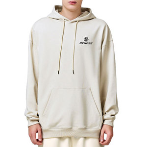 Sweats à capuche décontractés pour hommes, couleur unie, dernier design, vêtements basiques tendance, coupe ajustée. - Product Image 1