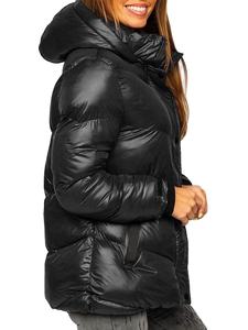 เสื้อแจ็กเก็ตขนเป็ดบุนวมนุ่มให้ความอบอุ่นไซส์ใหญ่พิเศษระบายอากาศได้เสื้อแจ็คเก็ตแฟชั่นคอตั้ง - Product Image 2