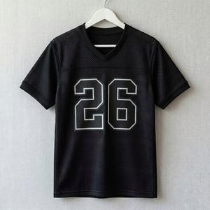 Camiseta de Fútbol para Niños, Cuello Redondo, Manga Corta, Estampado Sublimado, Absorbe la Humedad, Transpirable, Poliéster, Corte Regular, Todas las Temporadas - Product Image 2