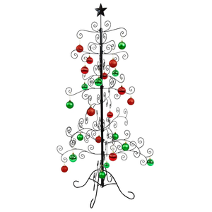 Newly Design <b>Tree</b> Shape Black Finished Christmas Display <b>Stand</b> Led Lighting Metal Highest Quality At Wholesale Rate - Product Image 1
